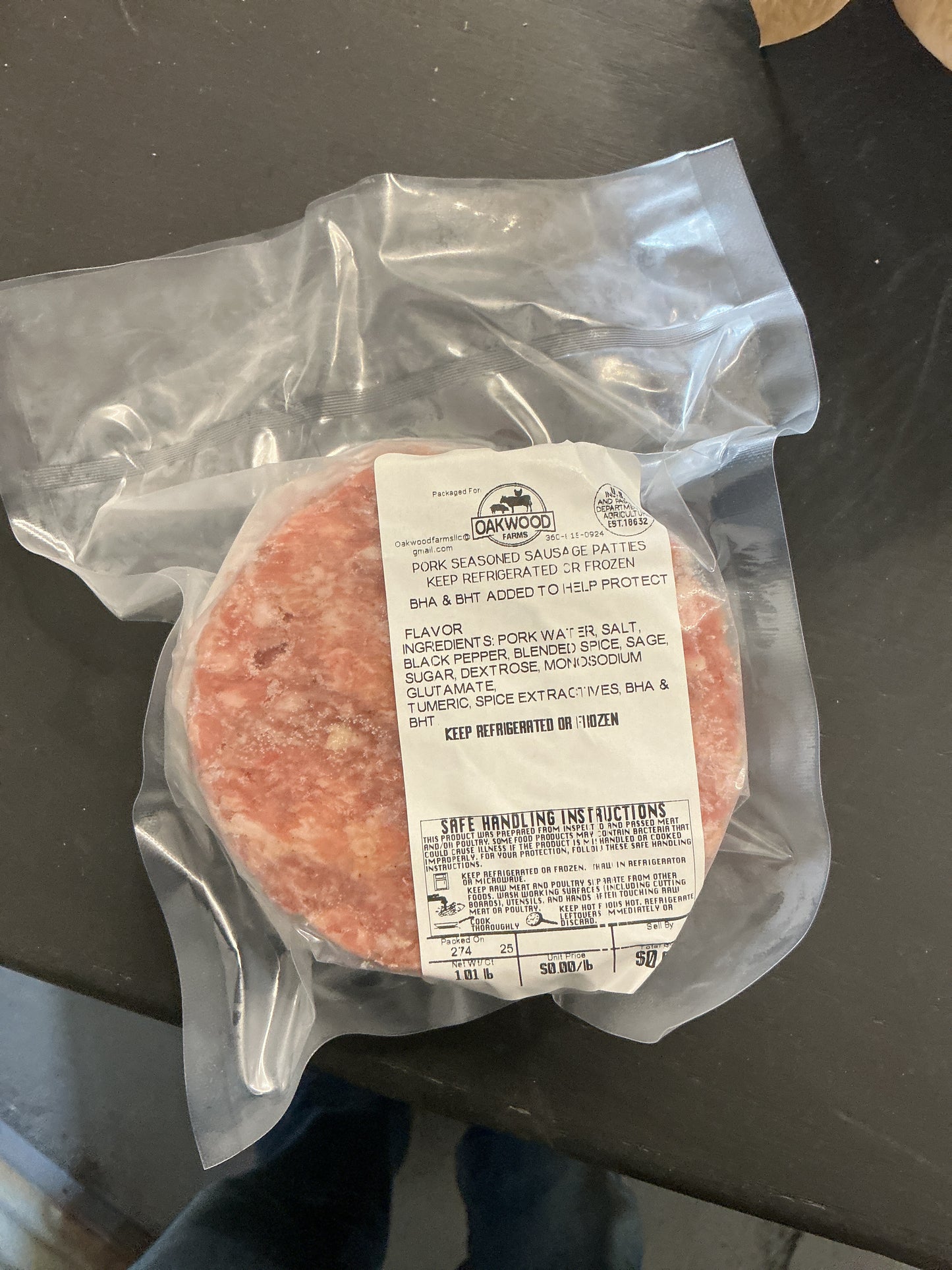 Seasoned Sausage Patties